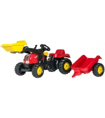 Детский педальный трактор Rolly Toys Kid X 23127